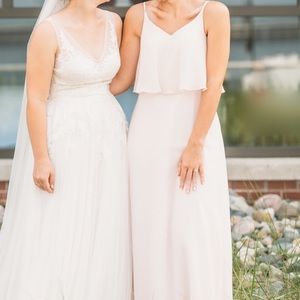 Azazie Rose Petal dress